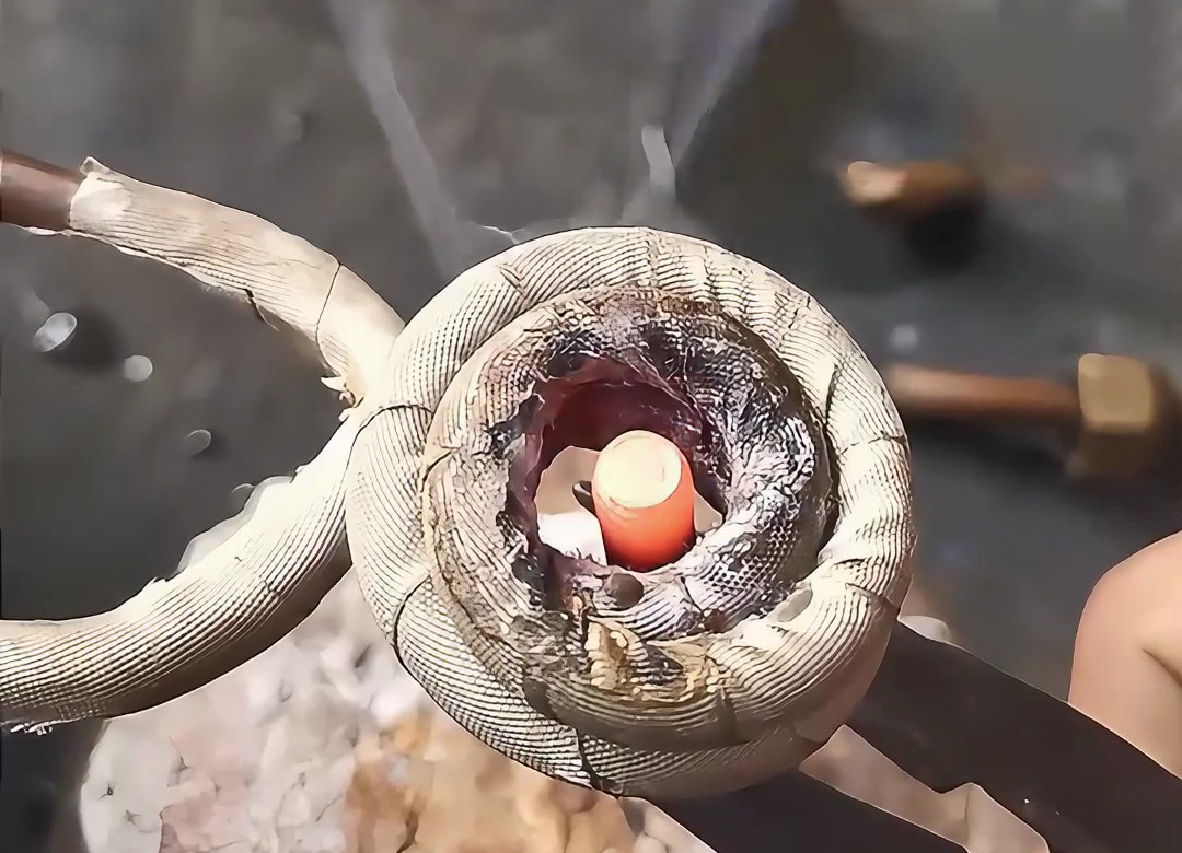 海拓高頻加熱機(jī)實(shí)測(cè)：直徑 6mm 銅螺桿 3 秒升溫破千度，強(qiáng)悍功率盡顯加熱實(shí)力