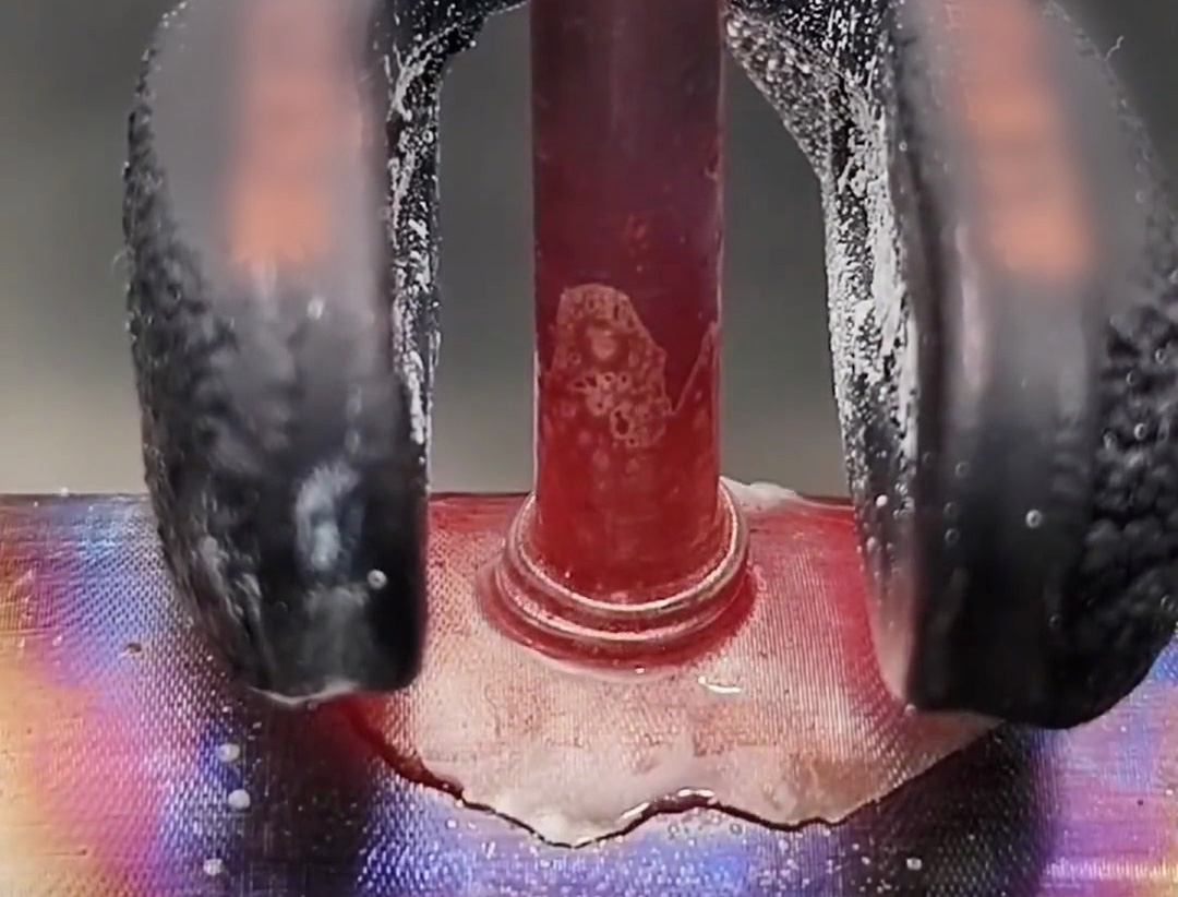 不銹鋼管引出銅管焊接技巧,手持式高頻焊機操作全解析!