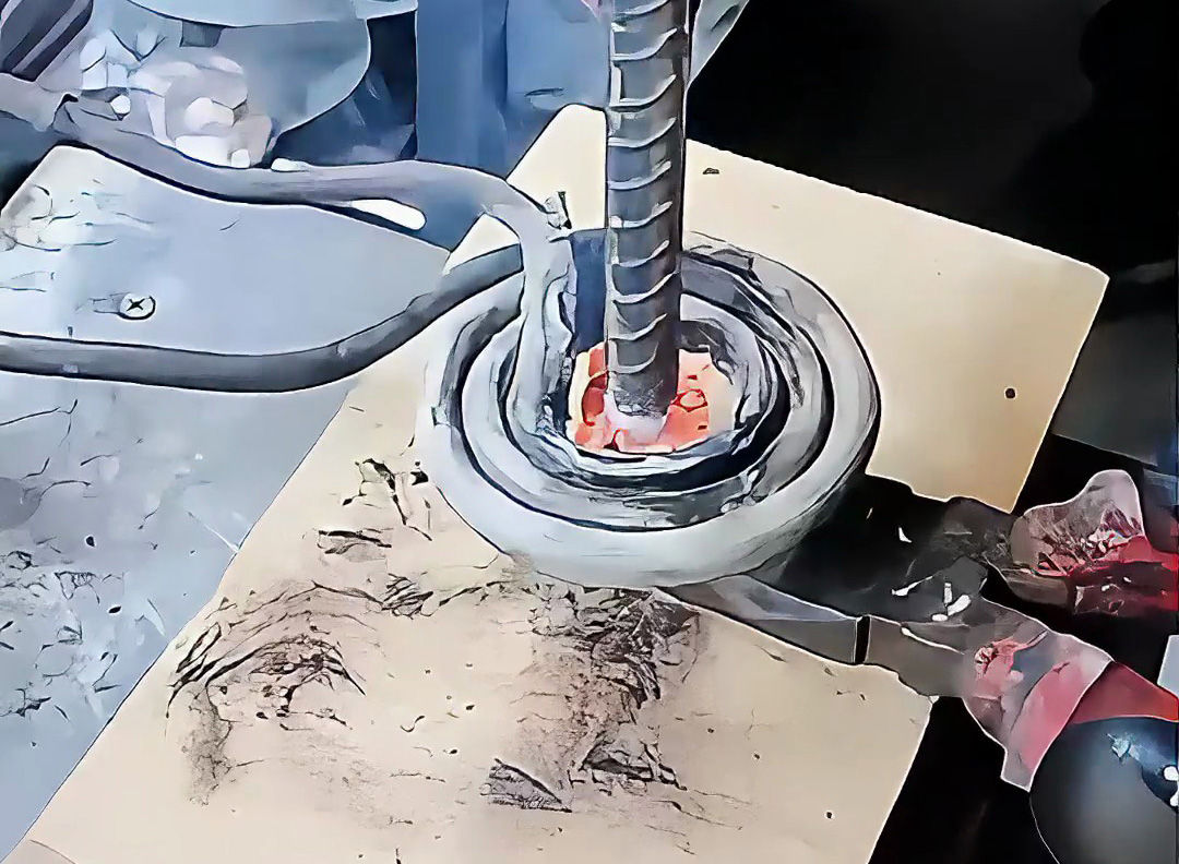 高頻加熱機能不能焊接螺紋鋼筋,試過才知道